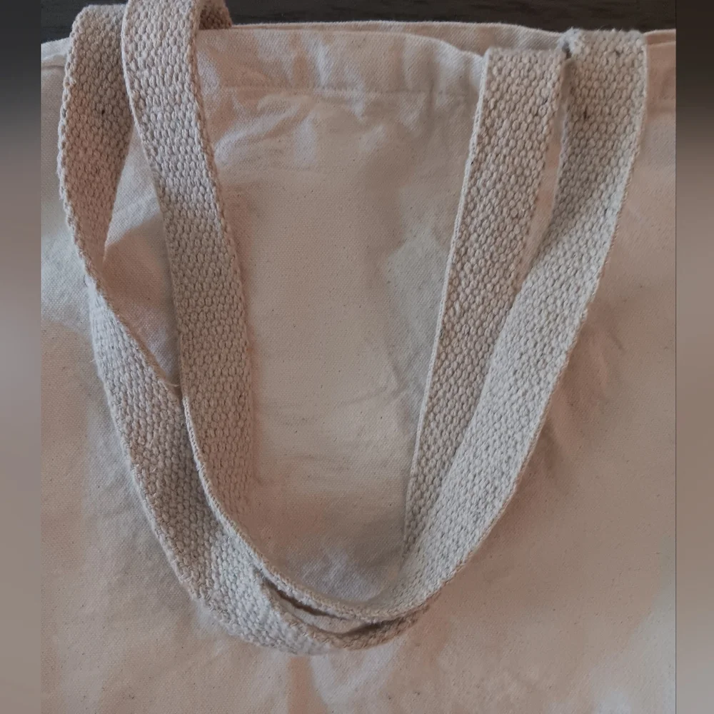 The Tote Project Canvas Tote Bag with Bird Tyler Knott Gregson - Picture 4 of 10